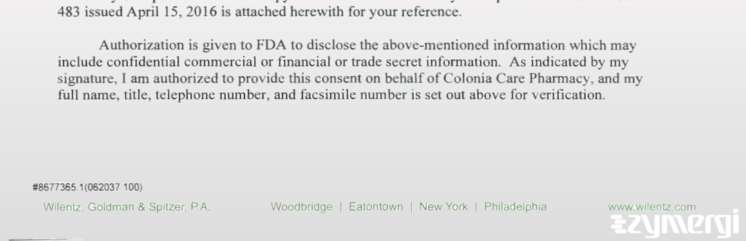 Nicholas A. Violand FDA Investigator 