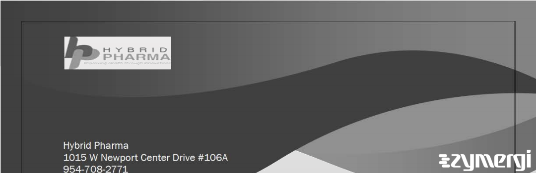FDANews 483R Hybrid Pharma LLC Nov 9 2023 top