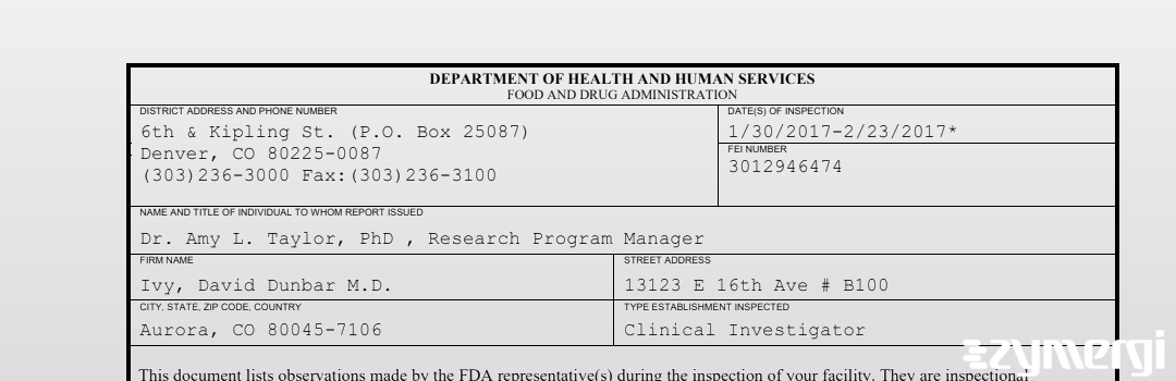 FDANews 483R Ivy, David Dunbar M.D. Feb 23 2017 top