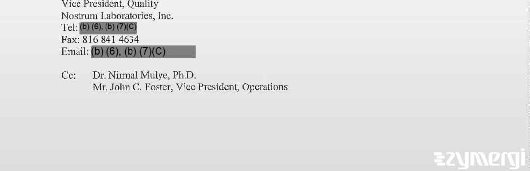 Carl A. Huffman FDA Investigator Torrey M. Ward FDA Investigator 