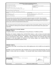 FDAzilla FDA 483 3-D Matrix, Newton | November 2021