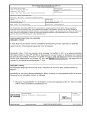 FDAzilla FDA 483 Aaron Miller, M.D, New York | March 2019