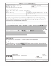 FDAzilla FDA 483 Adolfo Cueli MD, Doral | March 2020