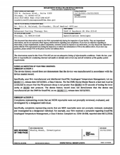 FDAzilla FDA 483 Advanced Cooling Therapy, Chicago | October 2021