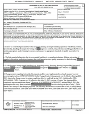 FDAzilla FDA 483 AGC Biologics, Soborg | May 2021