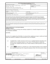 FDAzilla FDA 483 Airway Management, Carrollton | March 2020