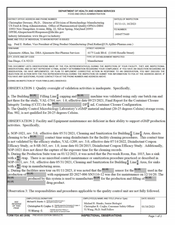 FDAzilla FDA 483 Ajinomoto Althea, San Diego | January 2023