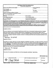 FDAzilla FDA 483 ALIEN MILLING TECHNOLOGIES, Glendora | December 2020