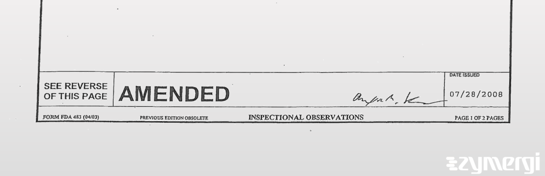 Alexander M. Kay FDA Investigator 