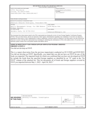 FDAzilla FDA 483 Apollo Management Group, DBA Bakers Bodega Ex | 2023