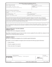 FDAzilla FDA 483 APS Materials, Dayton | January 2020