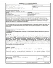 FDAzilla FDA 483 Arcamed, Indianapolis | September 2023