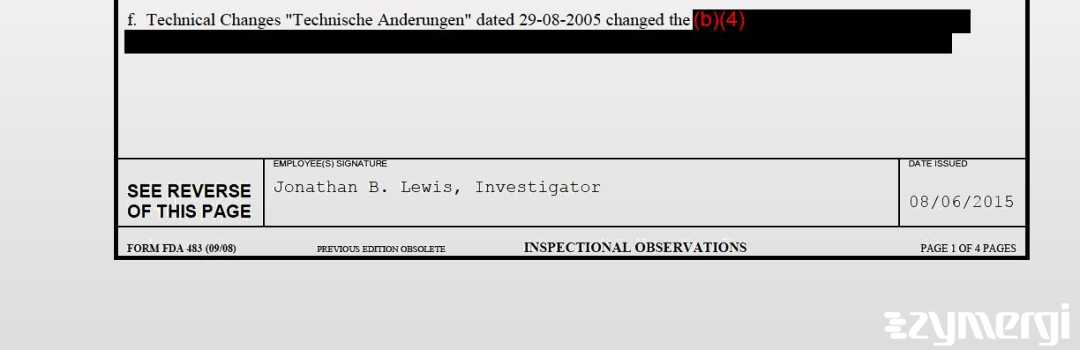 Jonathan B. Lewis FDA Investigator