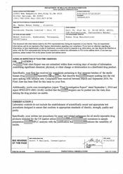 FDA 483 Aurobindo Pharma  - Unit IV | Sep 2016