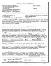 FDAzilla FDA 483 Aurobindo Pharma , Unit XIV | May 2023