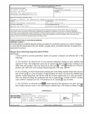 FDAzilla FDA 483 Baxter Healthcare, Marion | February 2024