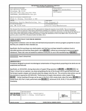FDAzilla FDA 483 Berkshire Sterile Manufacturing, Lee | October 2021