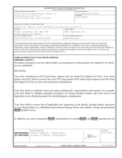 FDAzilla FDA 483 Biomic Sciences, dba ION Intelligence of Natu | 2023