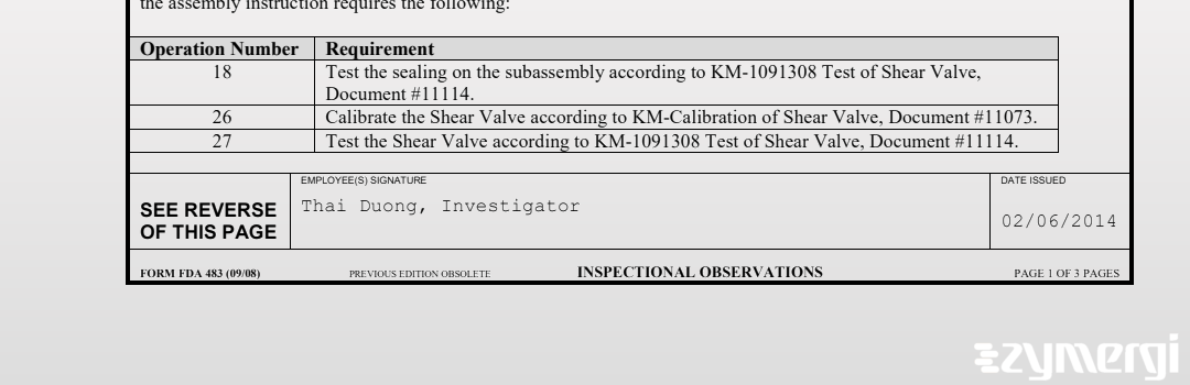 Thai T. Duong FDA Investigator