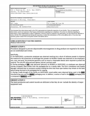 FDAzilla FDA 483 BPI Labs, Evanston | March 2022