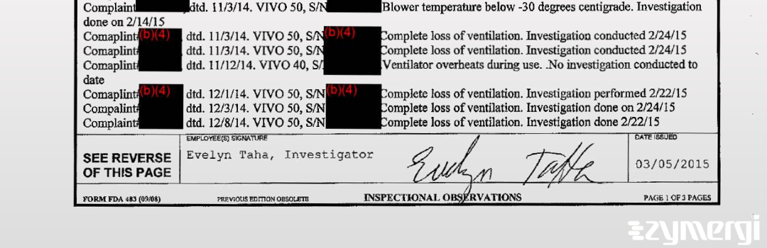 Evelyn Taha FDA Investigator 