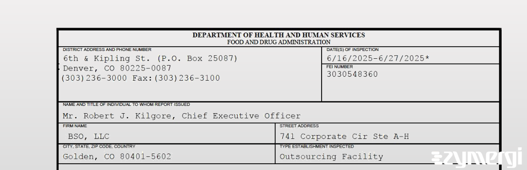 FDANews 483 BSO LLC Jun 27 2025 top