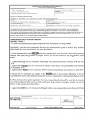 FDAzilla FDA 483 California Specialty Pharmacy, Whittier | May 2019