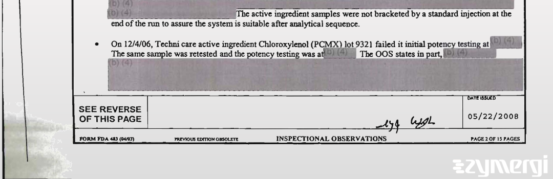 Warren J. Lopicka FDA Investigator Ingrid Y. Johnson FDA Investigator 