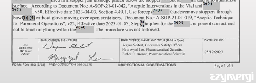 Wayne E. Seifert FDA Investigator