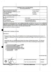 FDAzilla FDA 483 Chan Yat Hing Medicine Factory | Jul 2015