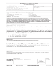 FDAzilla FDA 483 Circadia by Dr Pugliese, Leesport | April 2022