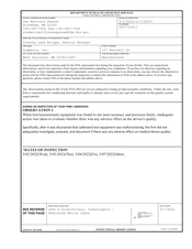 FDAzilla FDA 483 Cogmedix, West Boylston | March 2022