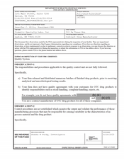 FDAzilla FDA 483 Cosmetic Specialty Labs, Lawton | September 2023