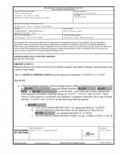 FDAzilla FDA 483 COSMOBEAUTI LABORATORIES & MANUFACTURING | Mar 2023