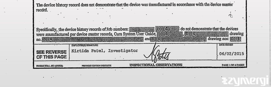 Kirtida Patel FDA Investigator