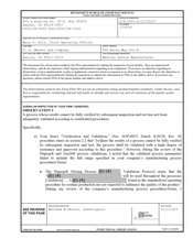 FDAzilla FDA 483 D. O. Weaver and, Aurora | May 2023