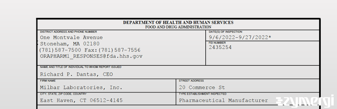 FDANews 483 DCL Disc, Inc Sep 27 2022 top