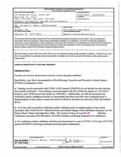 FDAzilla FDA 483 Decimal, Sanford | May 2015