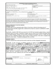 FDAzilla FDA 483 Delcath Systems, Queensbury | June 2023