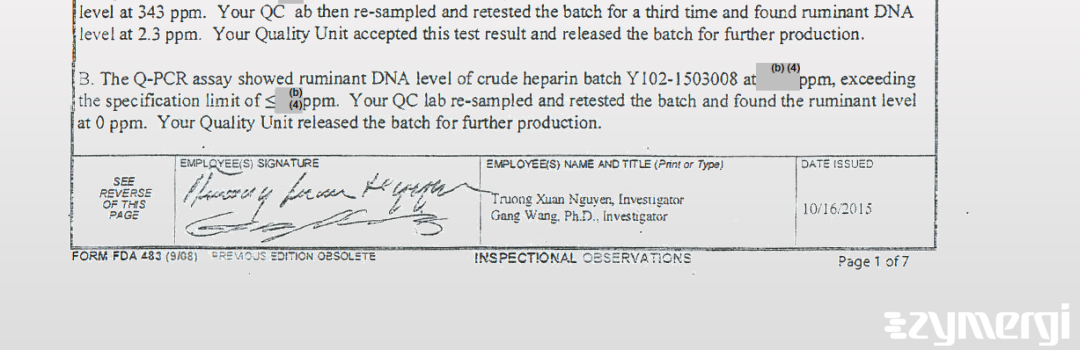 Truong X. Nguyen FDA Investigator 