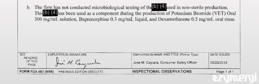 Jose M. Cayuela FDA Investigator 