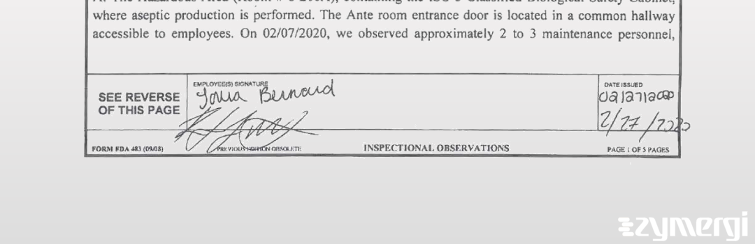 Tonia F. Bernard FDA Investigator Rose L. Jean-Mary FDA Investigator 