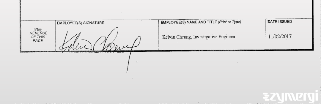 Kelvin Cheung FDA Investigator 