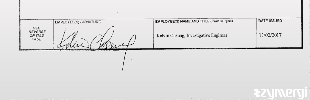 Kelvin Cheung FDA Investigator