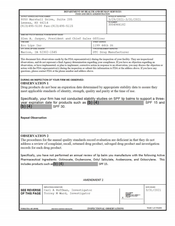 FDAzilla FDA 483 Eco, Marion | March 2021