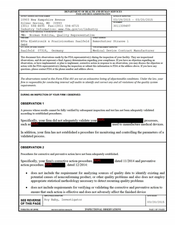 FDAzilla FDA 483 EPSa Elektronik & Prazisionsbau Saalfeld | Mar 2015