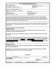 FDAzilla FDA 483 EQM Research, Cheviot | February 2017