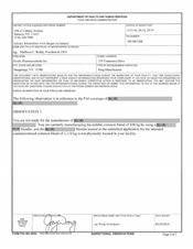 FDAzilla FDA 483 Evaric Pharmaceuticals, Hauppauge | May 2019