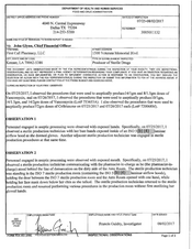 FDAzilla FDA 483 First Call Pharmacy, L.L.C, Kenner | August 2017