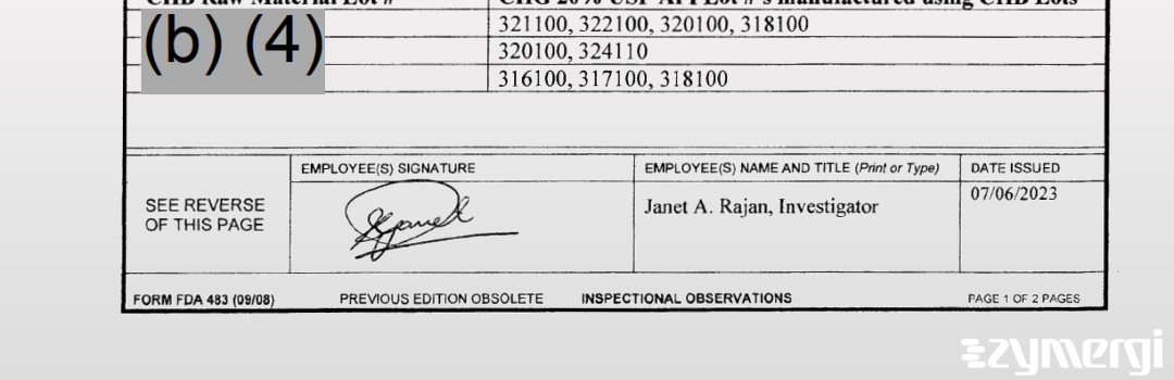 Janet A. Rajan FDA Investigator